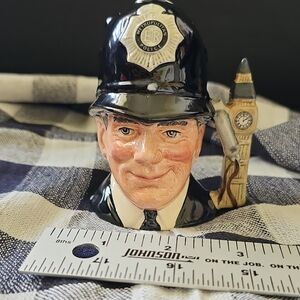 Royal Doulton Metropolitan Police Figurine in Black and Tan